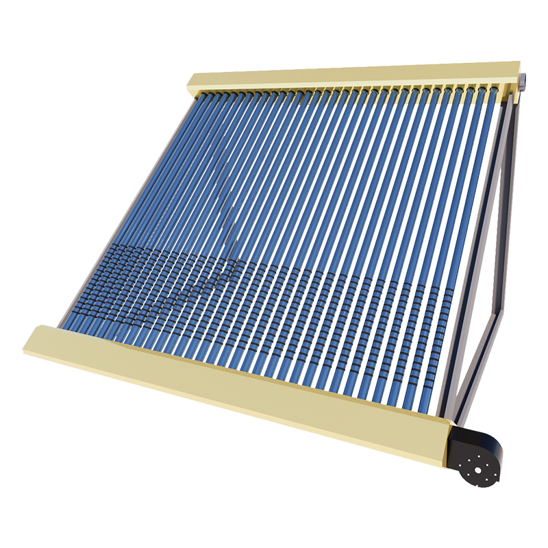 Double-pass Evacuated Tube Air Collector