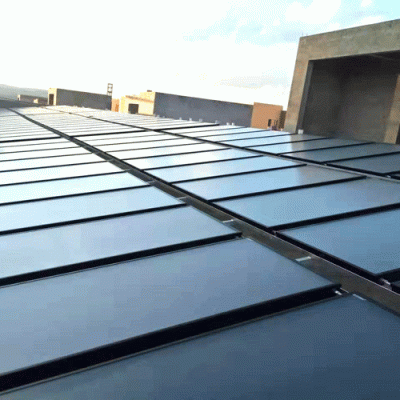 Details Of The Solar Hot Water Project In Kunming Dianzhong New Area Medical Industrial Park?