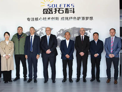 Delegation of “China-Central and Eastern European Local Leaders Conference” visited SOLETKS Group
