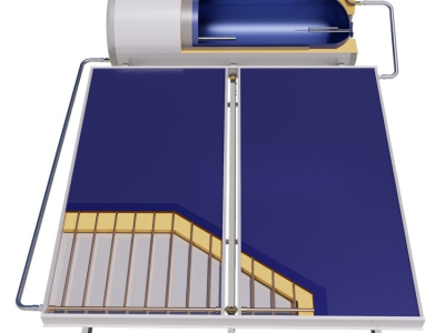 Flat plate solar colletcor