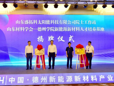 SOLETKS Solar Energy Academician Workstation Unveiled, Empowering High-Quality Development Of Dezhou's New Energy Industry