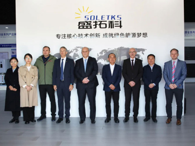 Delegation Of "China-CEEC Local Leaders' Conference" Visits SOLETKS Group