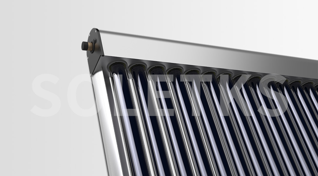 Evacuated Tube Heat Pipe Solar Collector